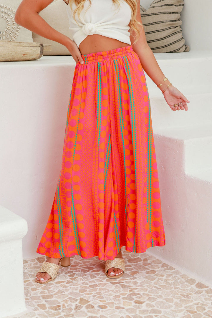 Mexicali Polka Dot Pant - Wide Leg