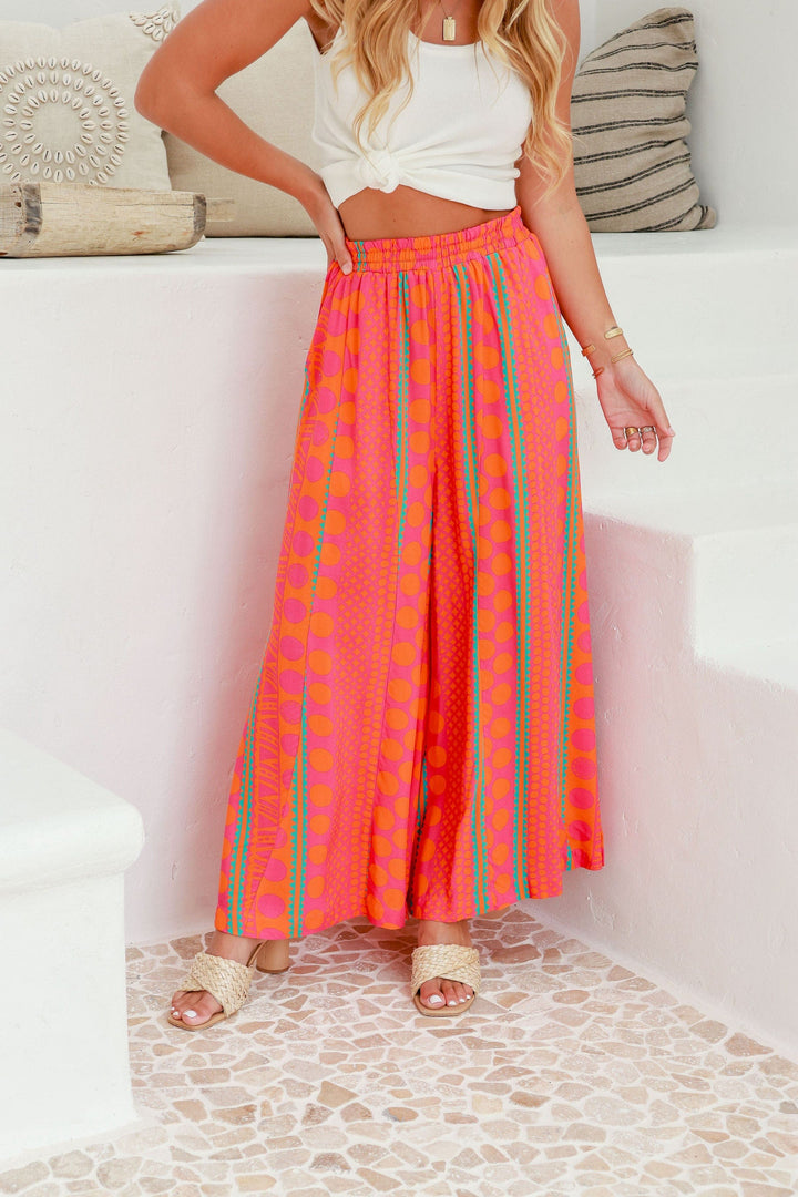Mexicali Polka Dot Pant - Wide Leg