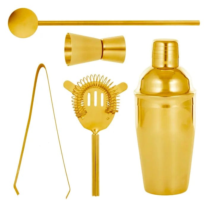 Boothby Gold Cocktail Making Set