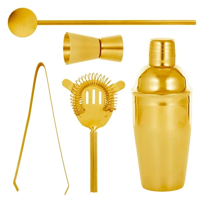 Boothby Gold Cocktail Making Set