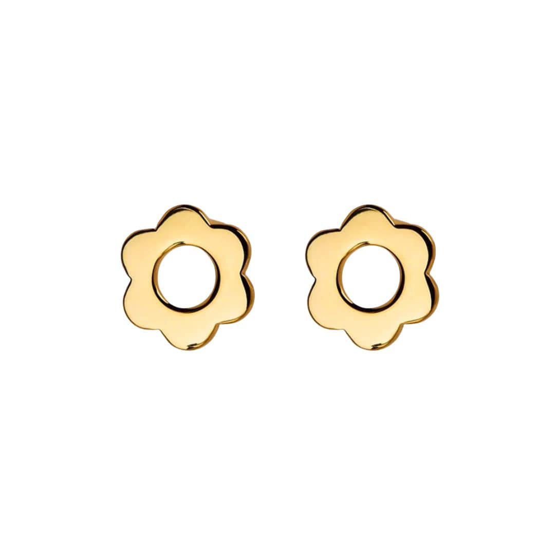 Wildflower Stud Earring - Gold