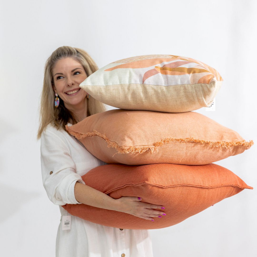 To Chop Or Not? Cushion Styling FAQs Hali Home Brisbane Homewares