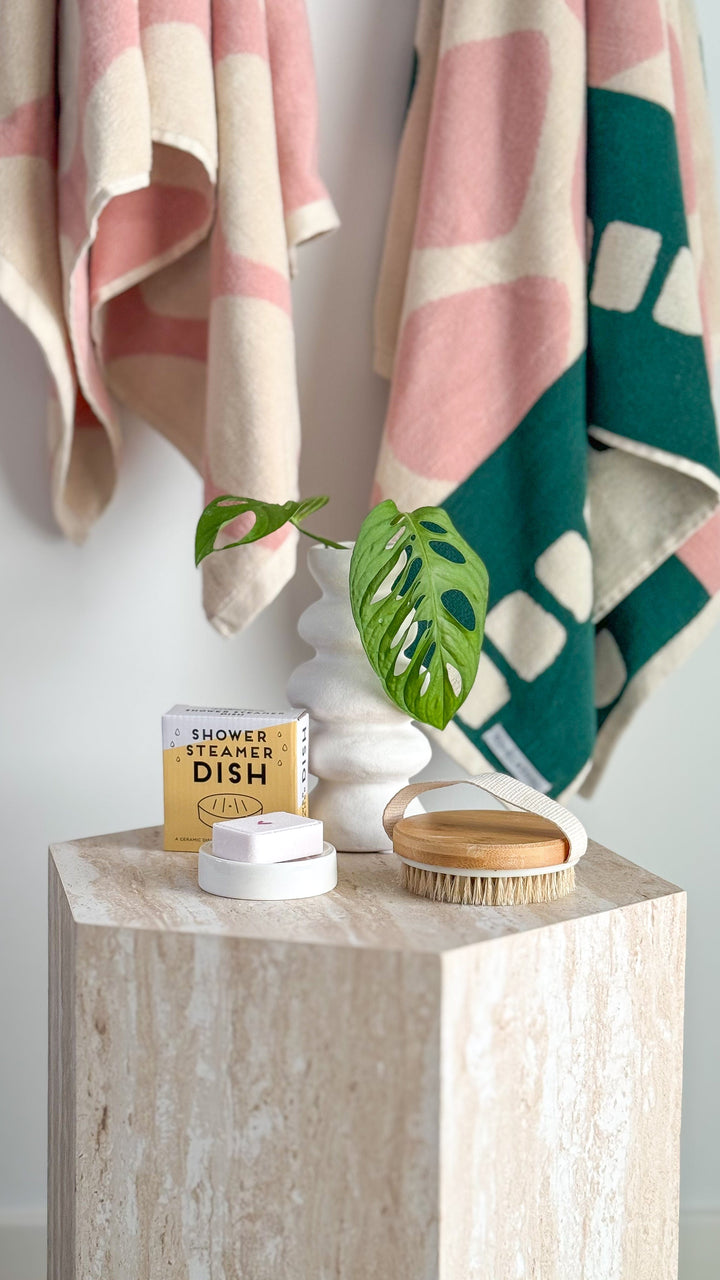 Ceramic Shower Steamer Dish