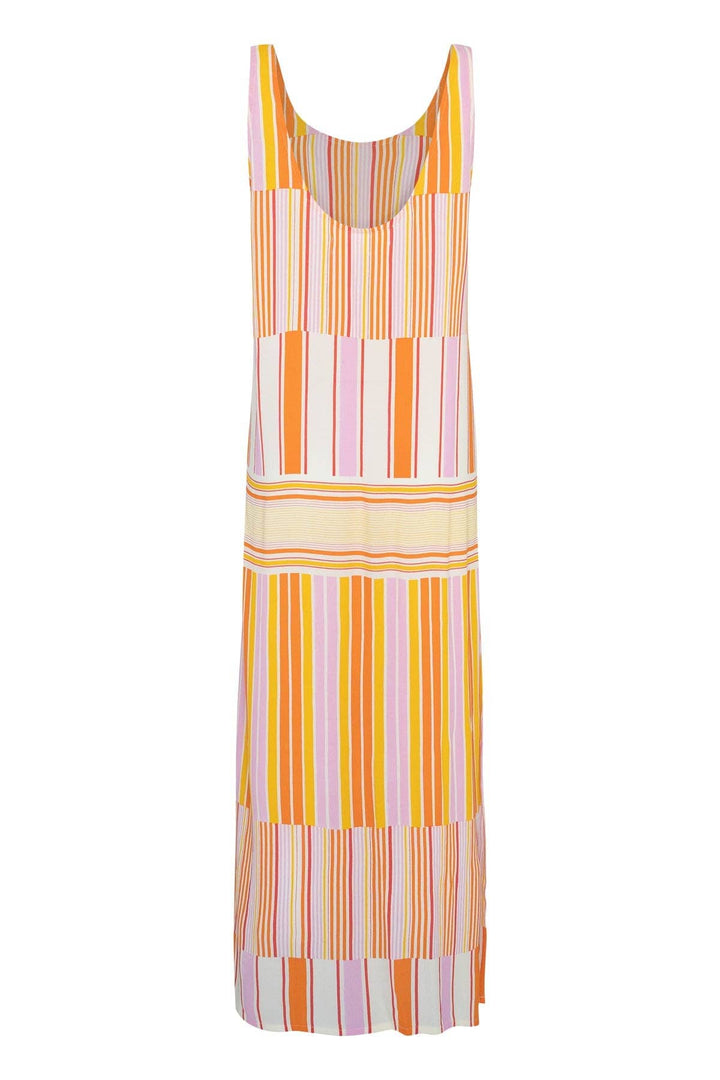 The Pamela Dress - Soleil Stripe