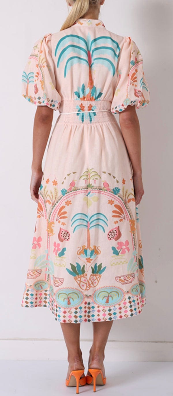 Acacia Maxi Dress - Creamy Blush