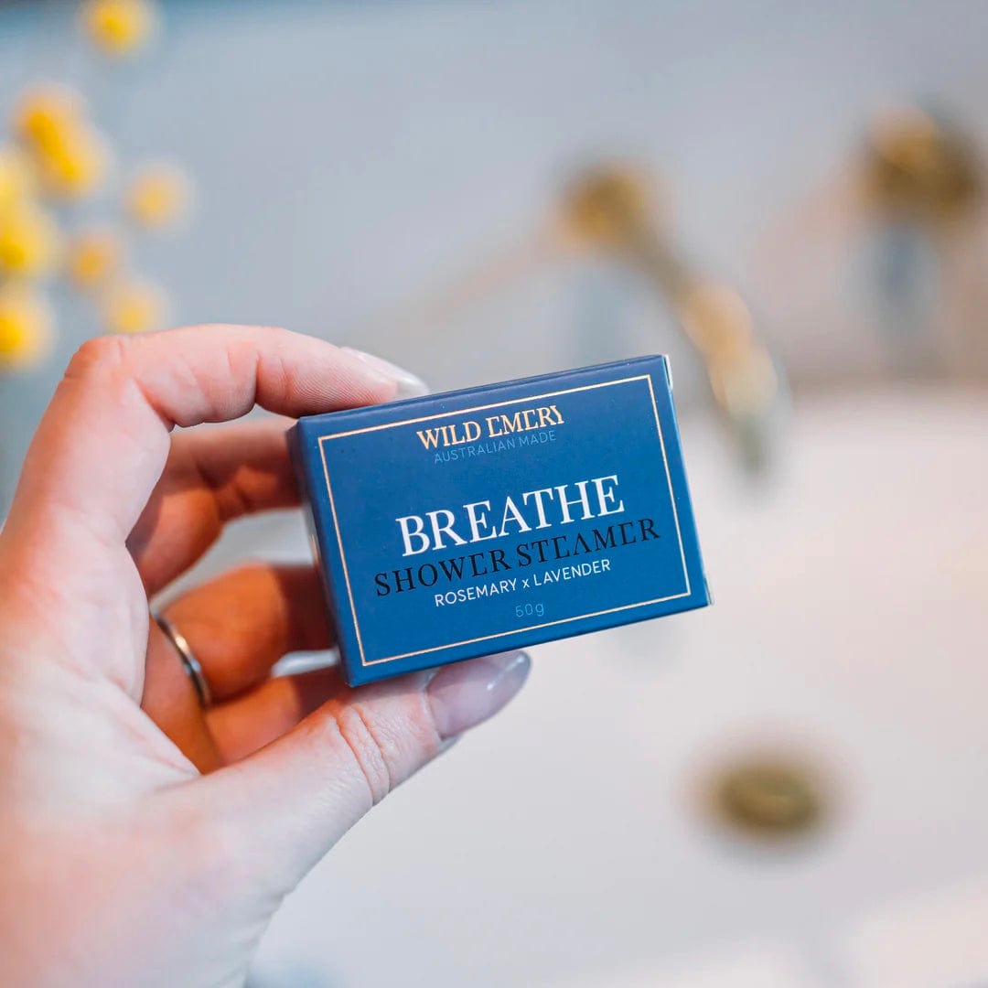 Breathe Rosemary and Blue Gum Shower Steamer