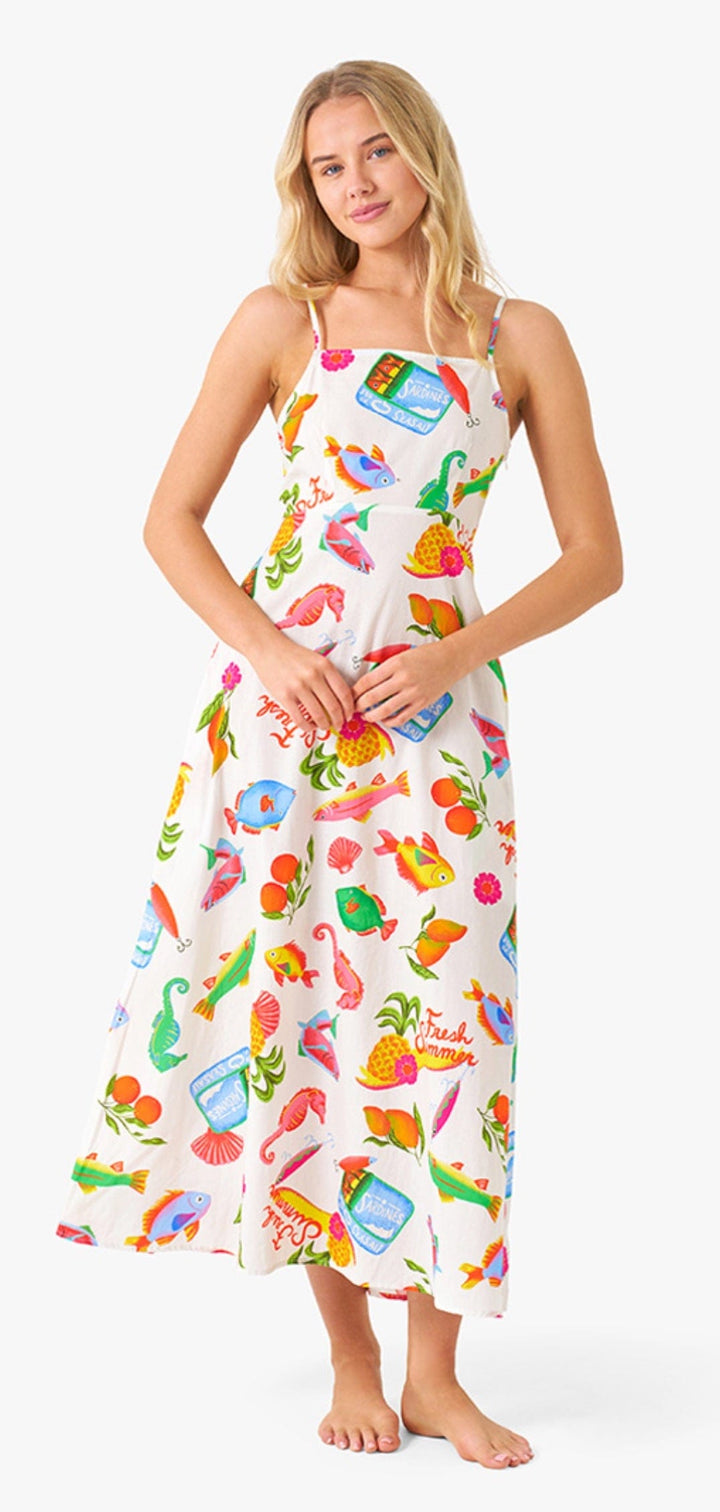 Cierra Sardinia Mid Sundress