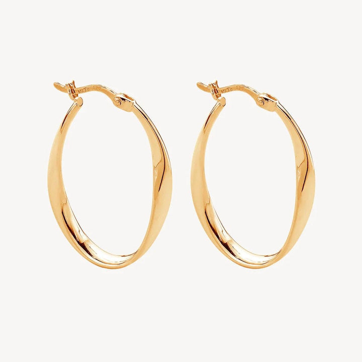 Cinto Gold Hoop Earrings