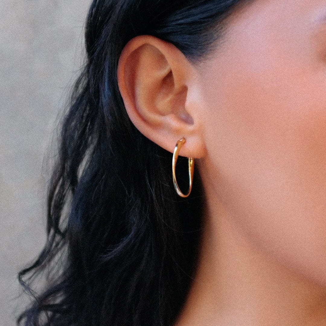 Cinto Gold Hoop Earrings