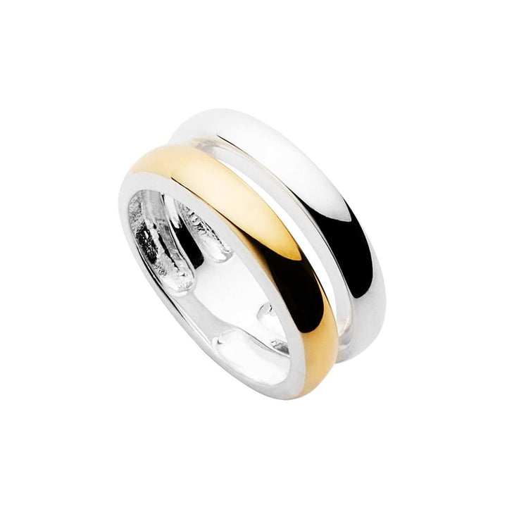 Continuum Ring - Silver and Gold