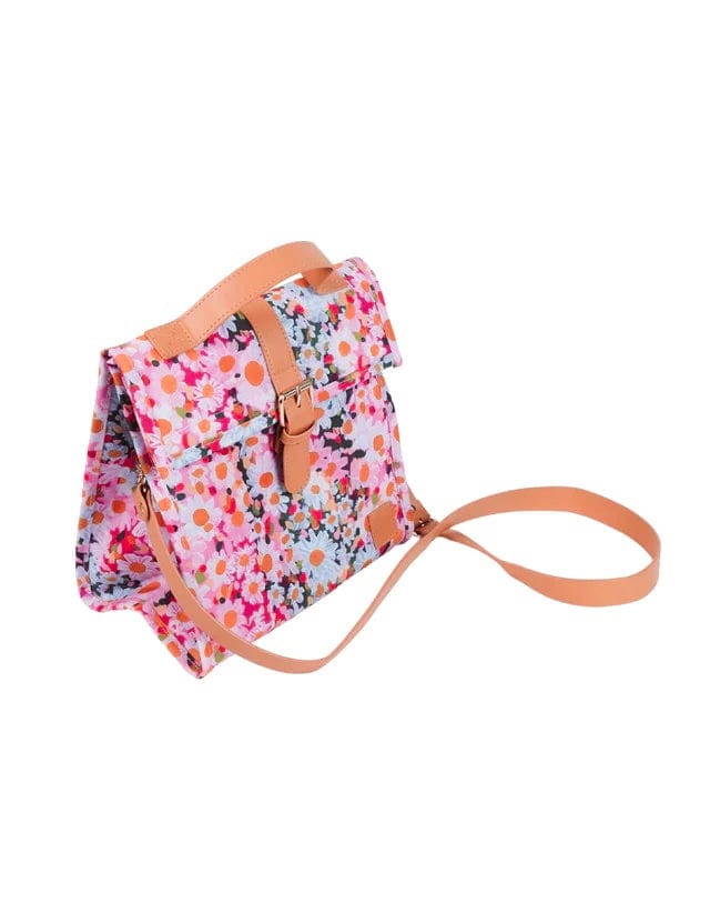 Somewhere Co Daisy Days Insulated Lunch Satchel