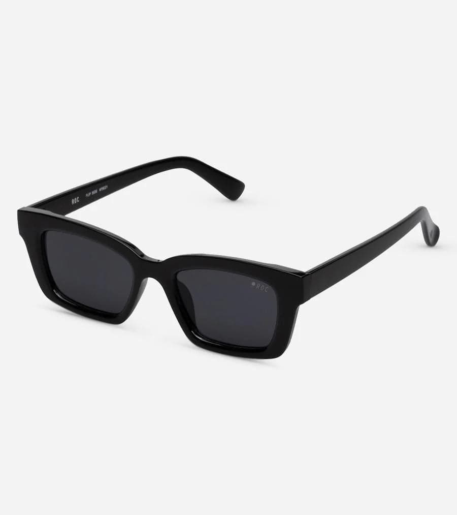 Flipside Sunglasses - Black/Smoke