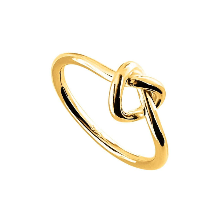Knot Gold Wire Ring