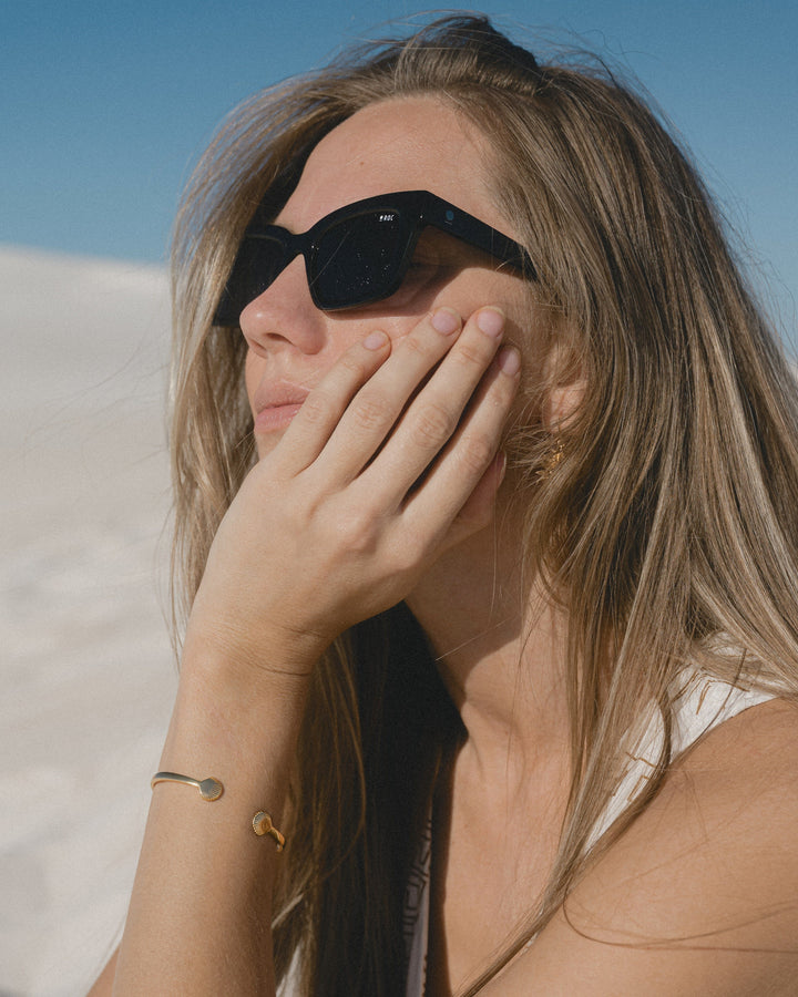 Flipside Sunglasses - Black/Smoke
