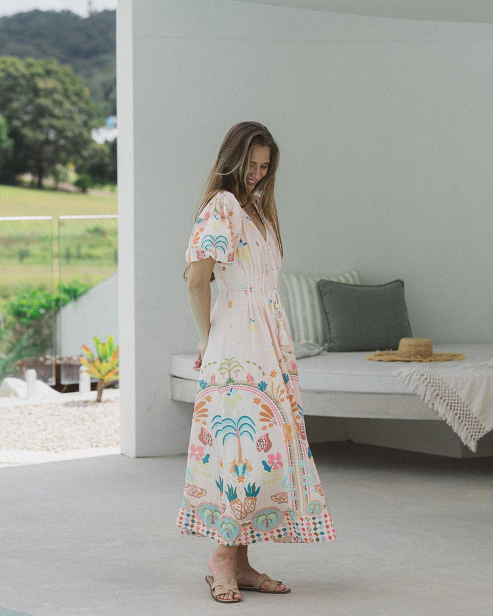 Acacia Maxi Dress - Creamy Blush