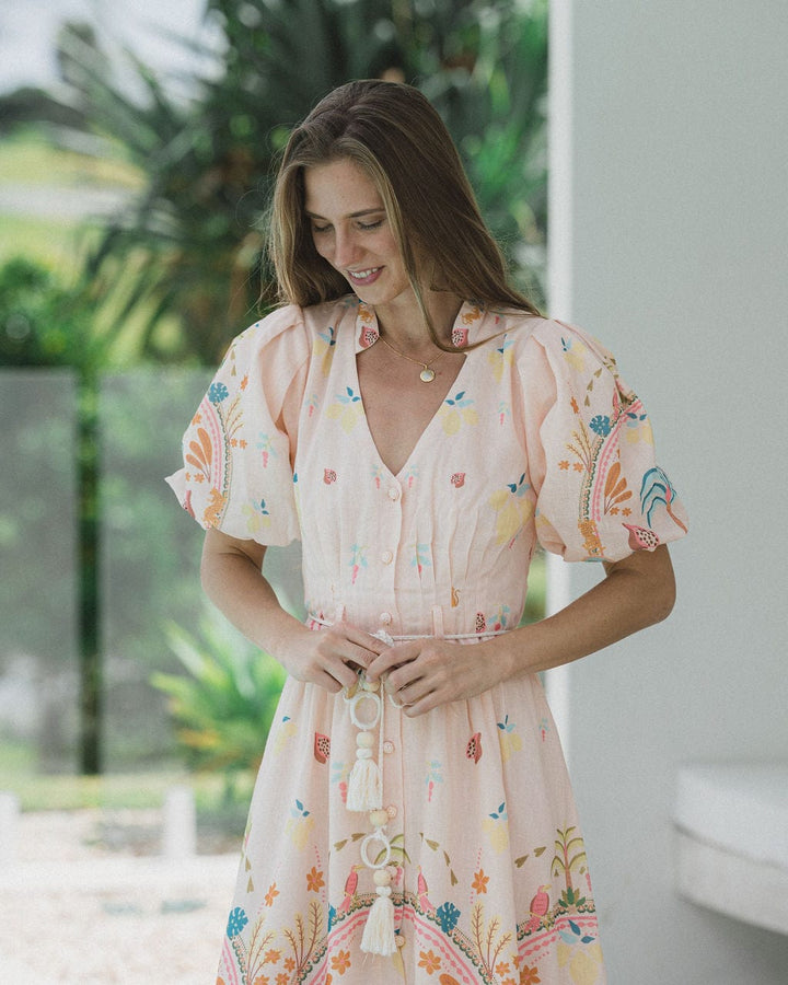 Acacia Maxi Dress - Creamy Blush