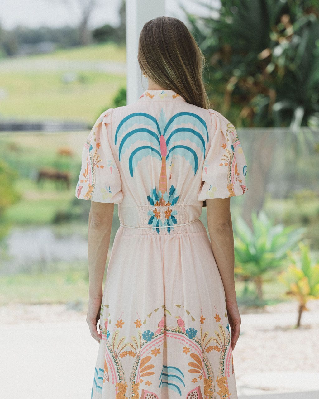 Acacia Maxi Dress - Creamy Blush