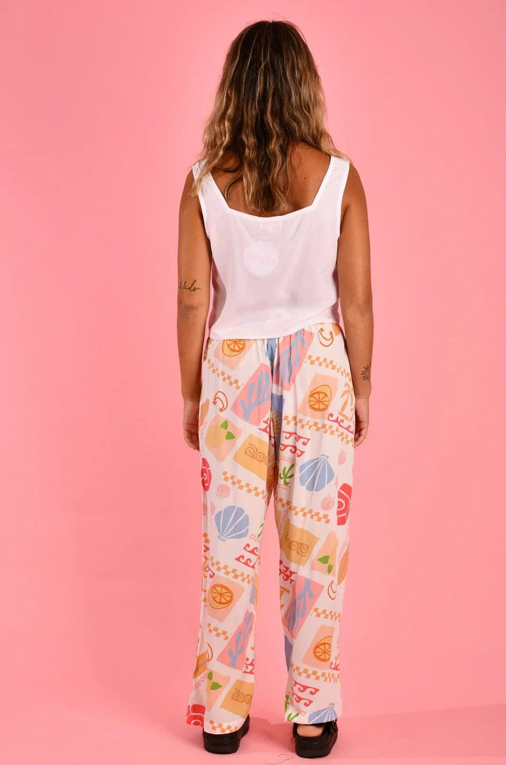 Havana White Yacht Long Pant