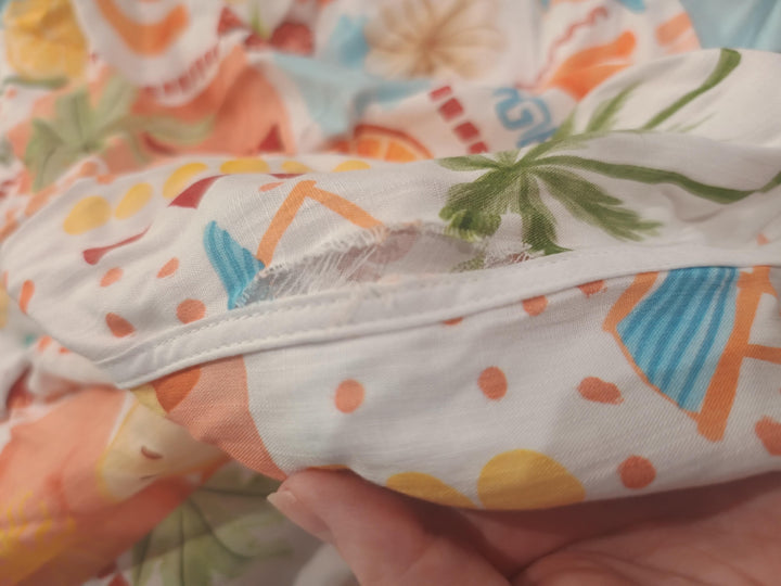 Juniper Citrus Print Dress - Seconds