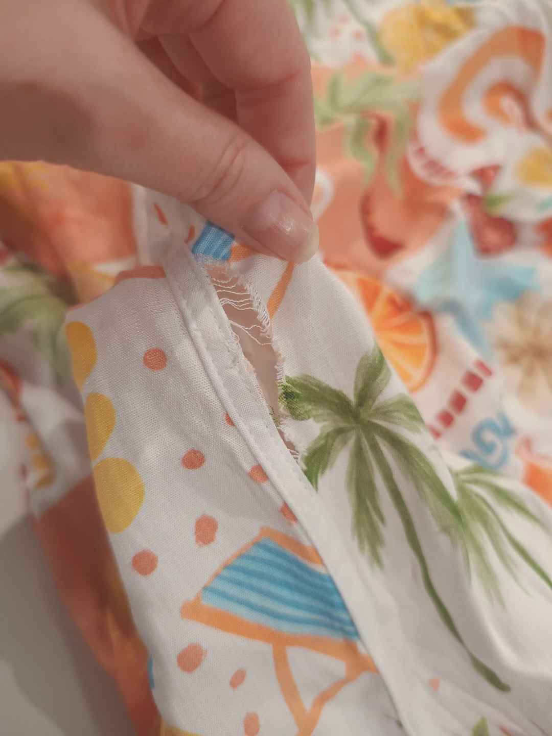 Juniper Citrus Print Dress - Seconds