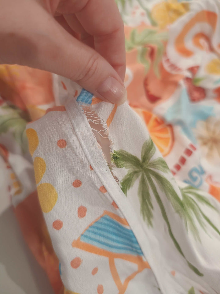 Juniper Citrus Print Dress - Seconds