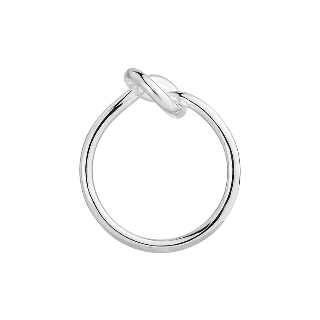 Knot Silver Wire Ring