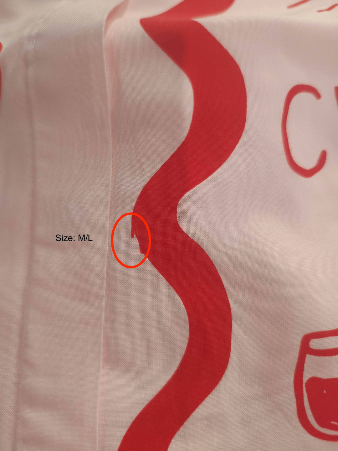 Wine Club Lobster Shirt Dress - Pink Minor Marks - Assorted Sizes