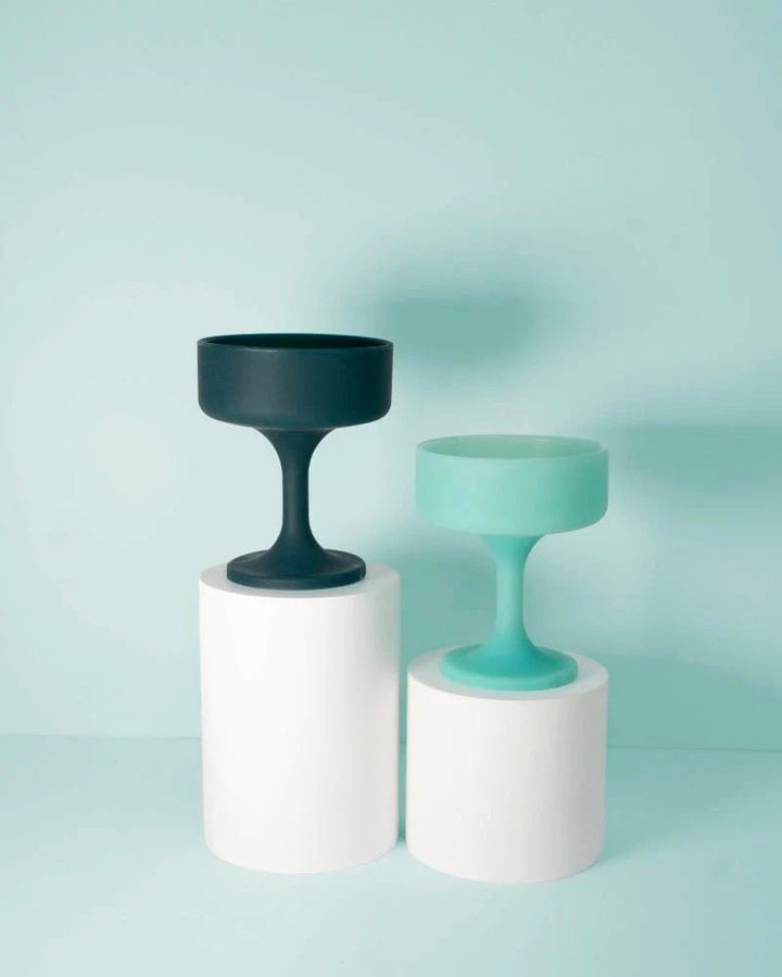 Mecc | Unbreakable Silicone Cocktail Coupes | Mist + Ink
