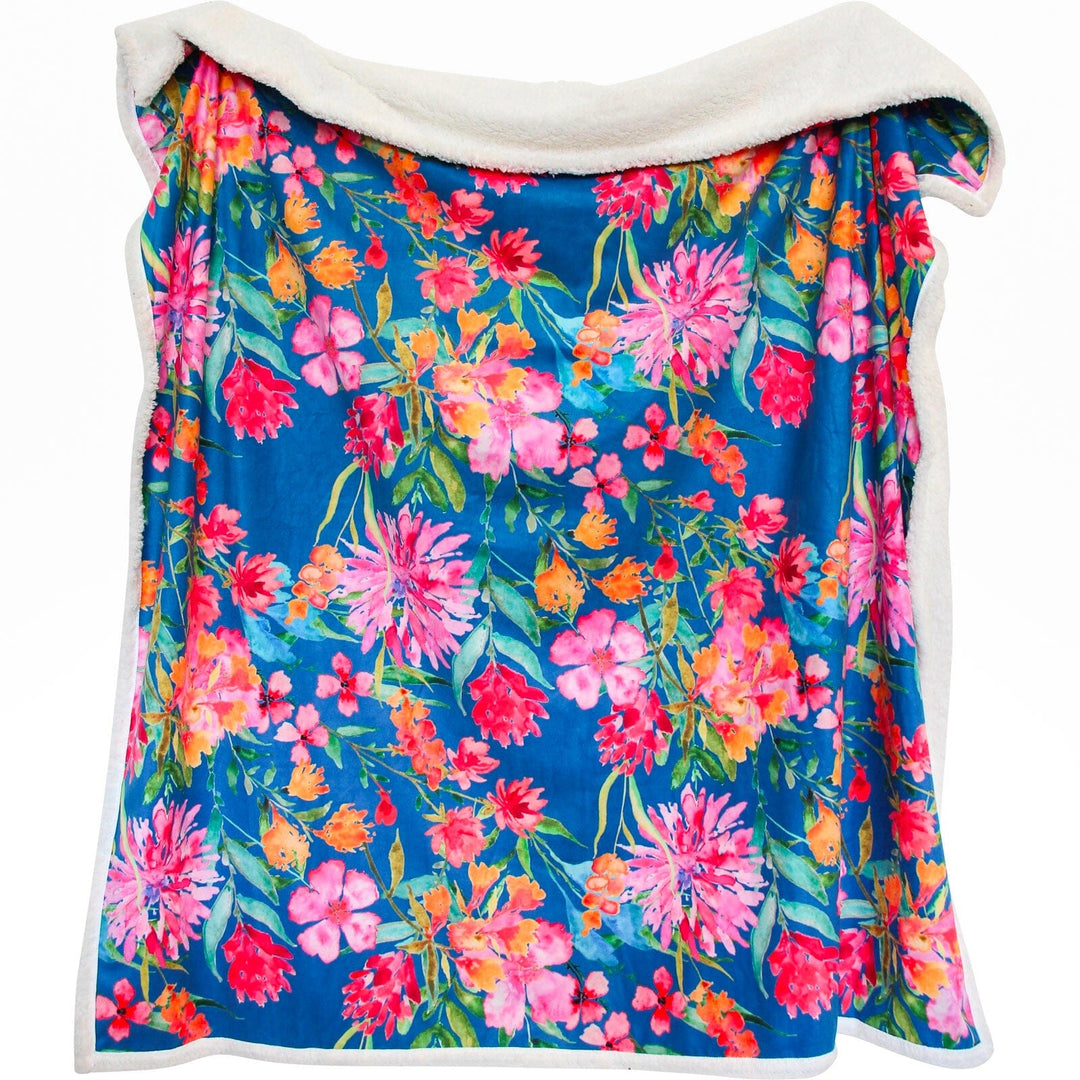 Winter Sherpa Throw Garden Hali Home Bright Throws and Homewares