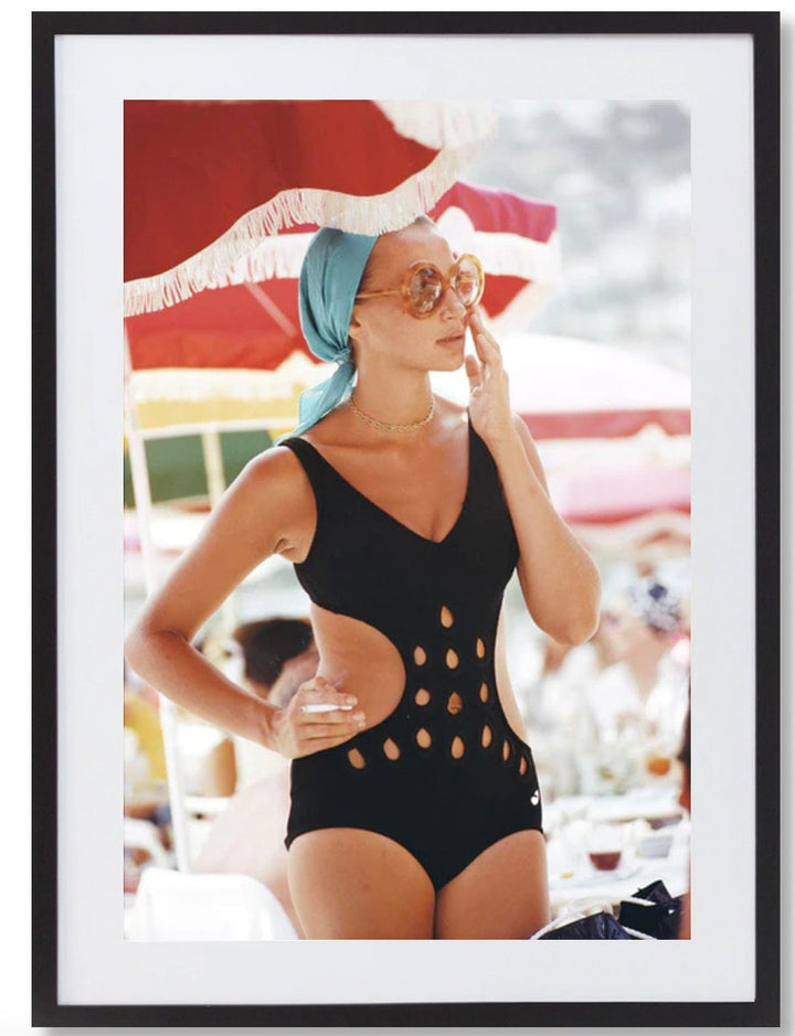 Slim Aarons Art Print Monte Carlo Swimwear