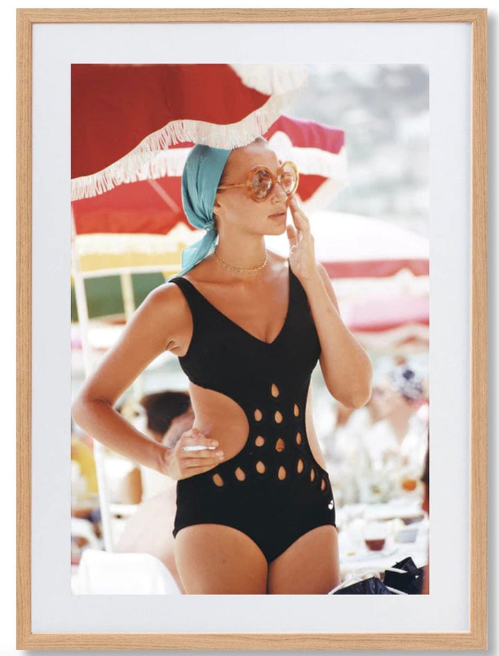 Slim Aarons Art Print Monte Carlo Swimwear