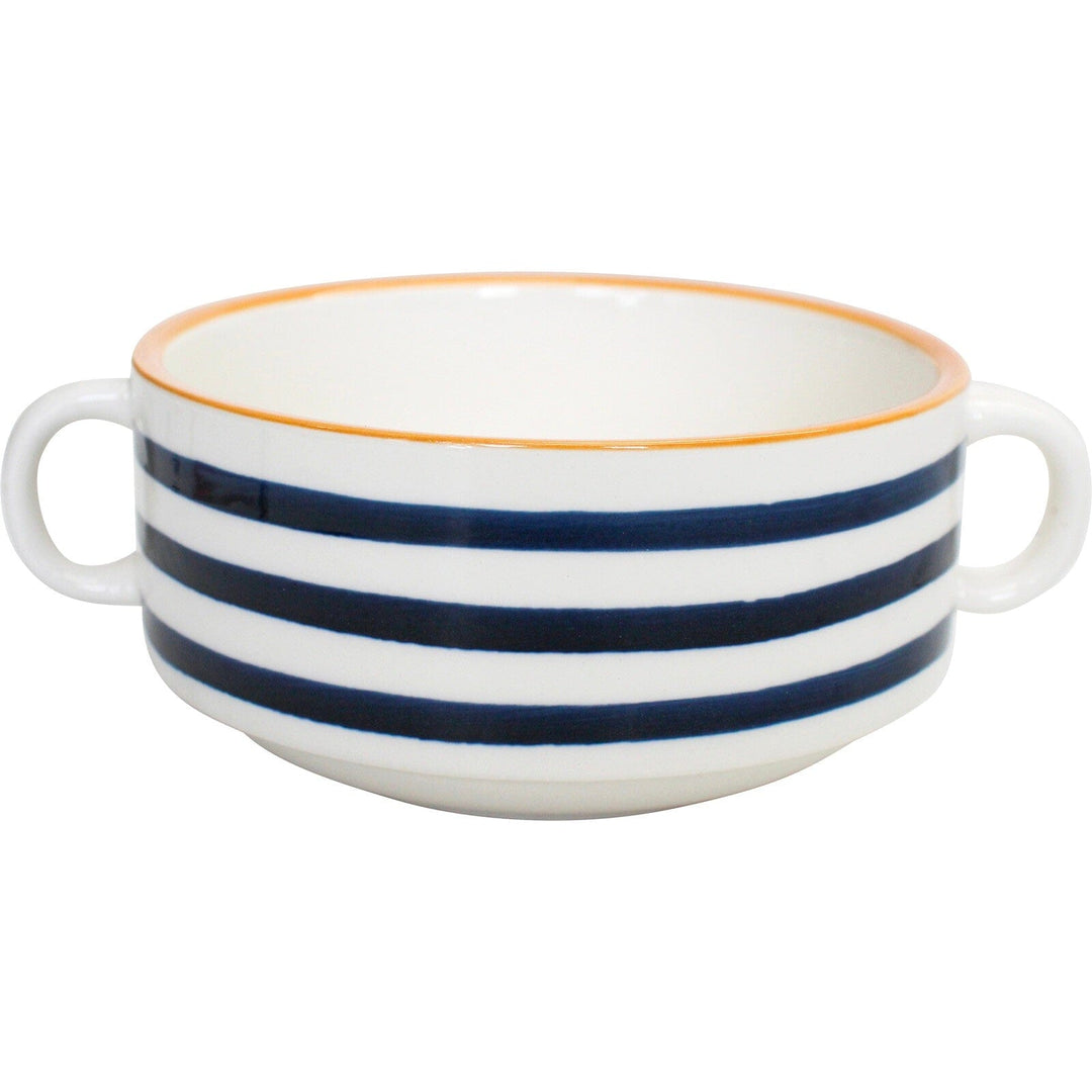 Nourish Stripe Soup Mug
