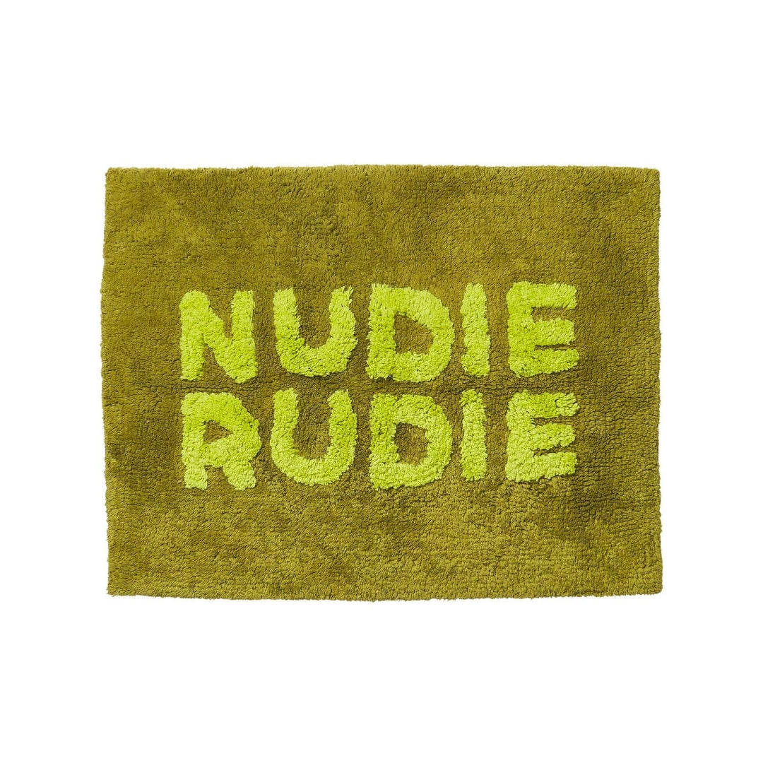 Nudie Rudie Green Bath Mat