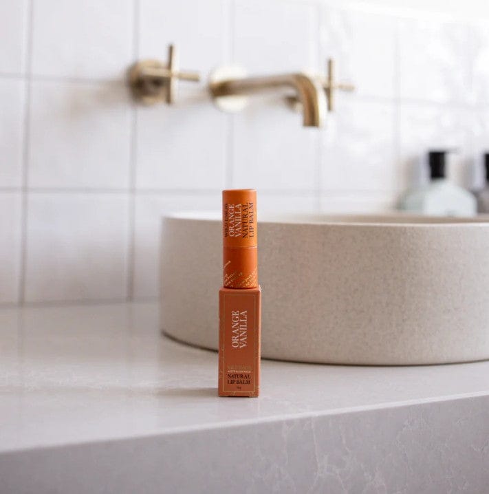 Natural Lip Balm - Orange & Vanilla