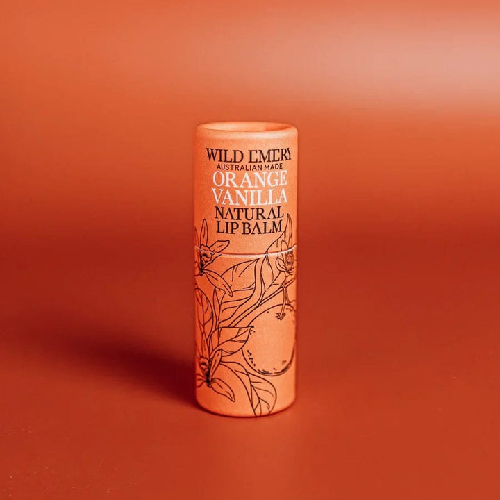 Natural Lip Balm - Orange & Vanilla
