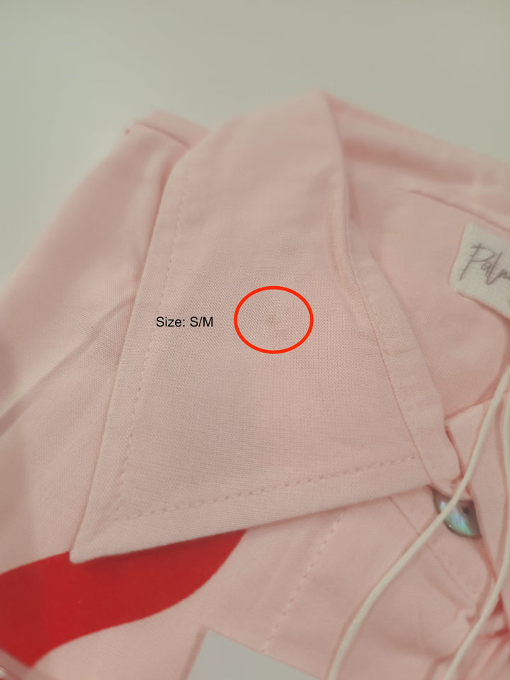 Wine Club Lobster Shirt Dress - Pink Minor Marks - Assorted Sizes