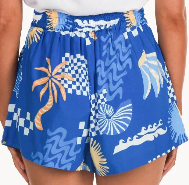 Seychelles Flat Band Yacht Shorts - Cobalt Blue
