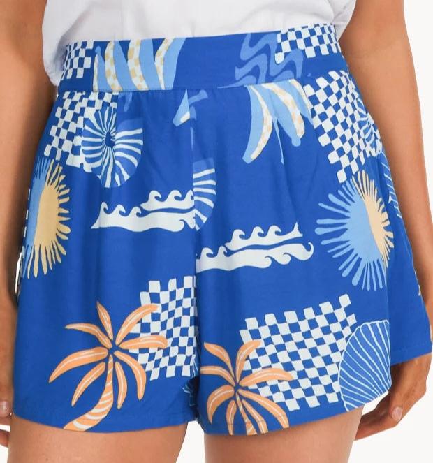 Seychelles Flat Band Yacht Shorts - Cobalt Blue