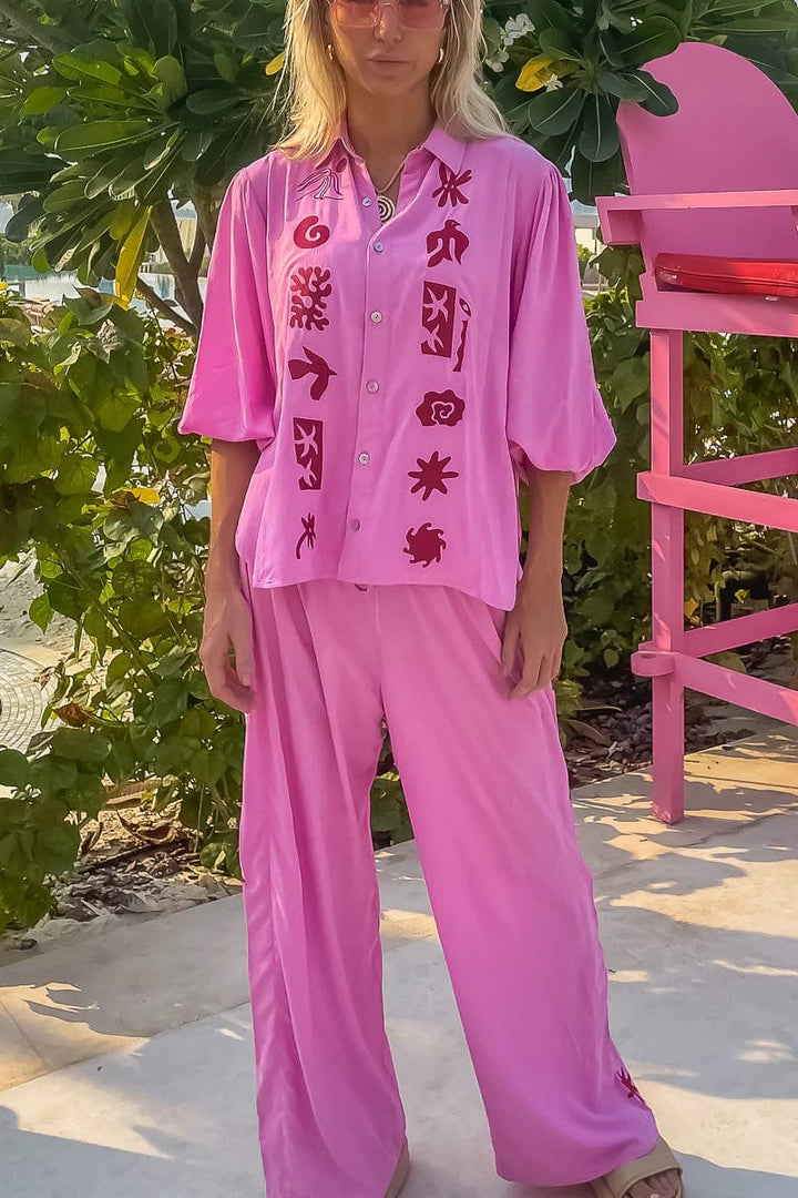 Silvie Blouse - Pink