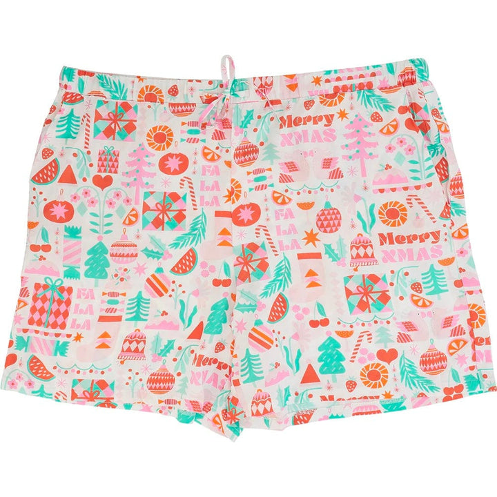Merry Christmas Sleep Shorts - Assorted Sizes