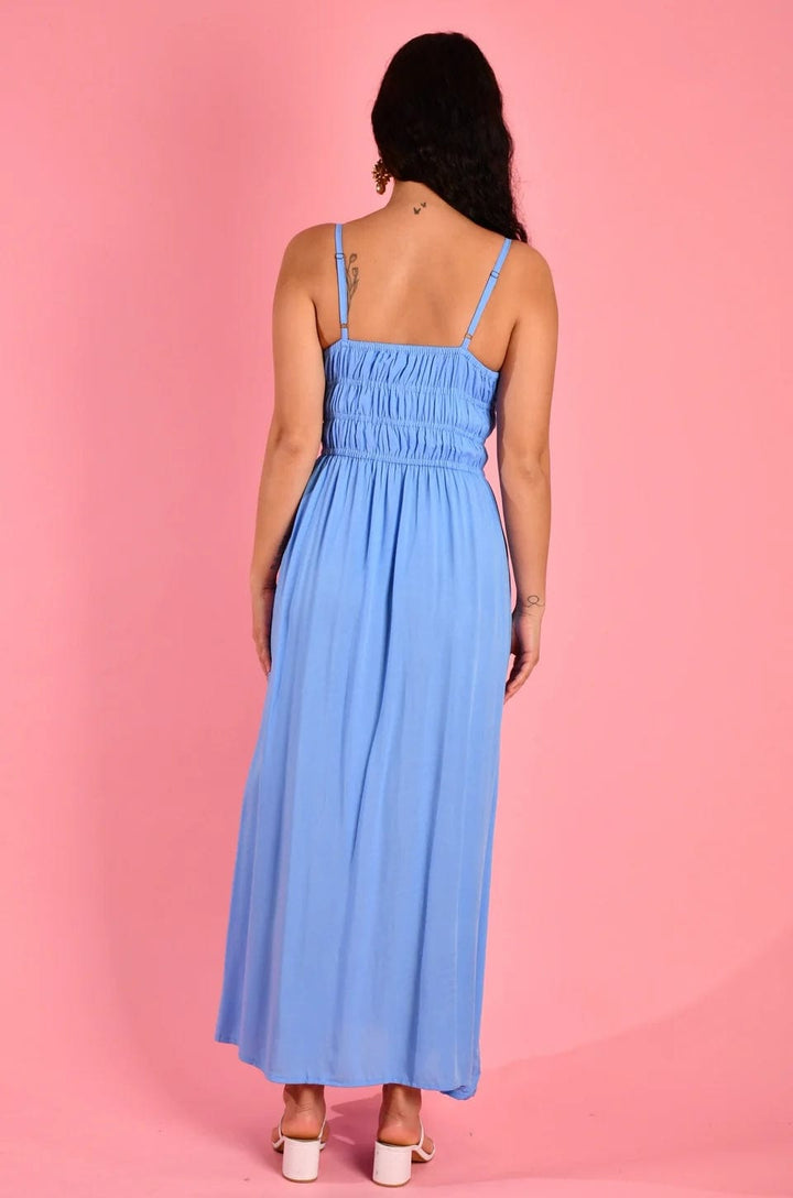 Summer Maxi Dress - Baby Blue