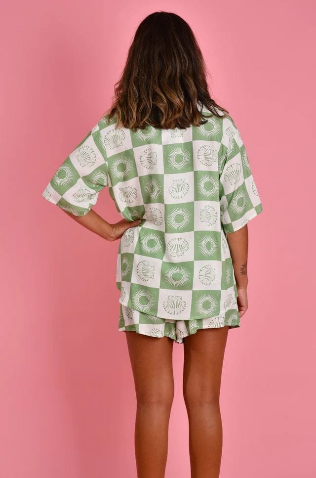 Yacht Shirt - Sun Shell Green