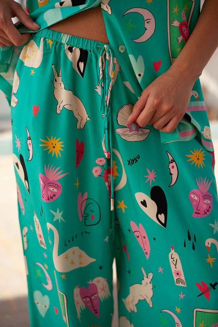 Swan Lake Turquoise Shirt