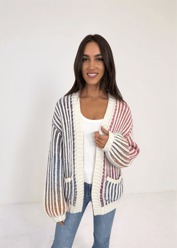 Joli Knit Cardi - Multicolour