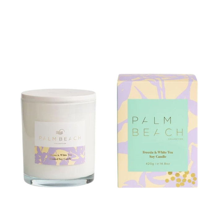 Palm Beach Collection Freesia & White Tea 420g Standard Candle