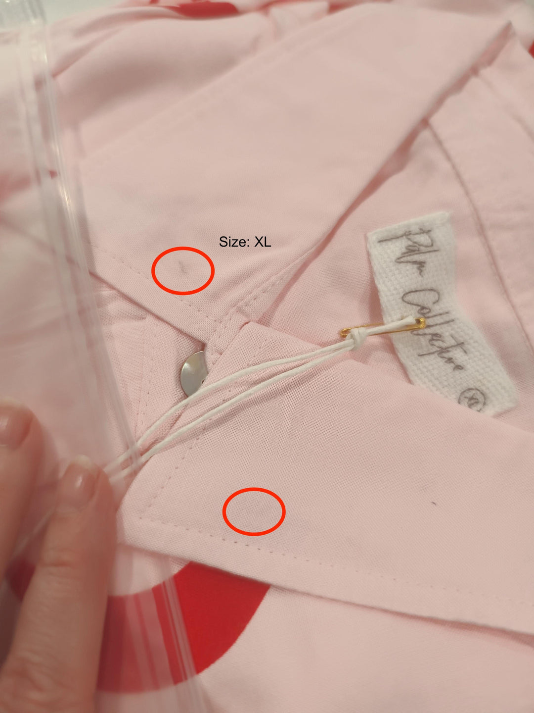 Wine Club Lobster Shirt Dress - Pink Minor Marks - Assorted Sizes