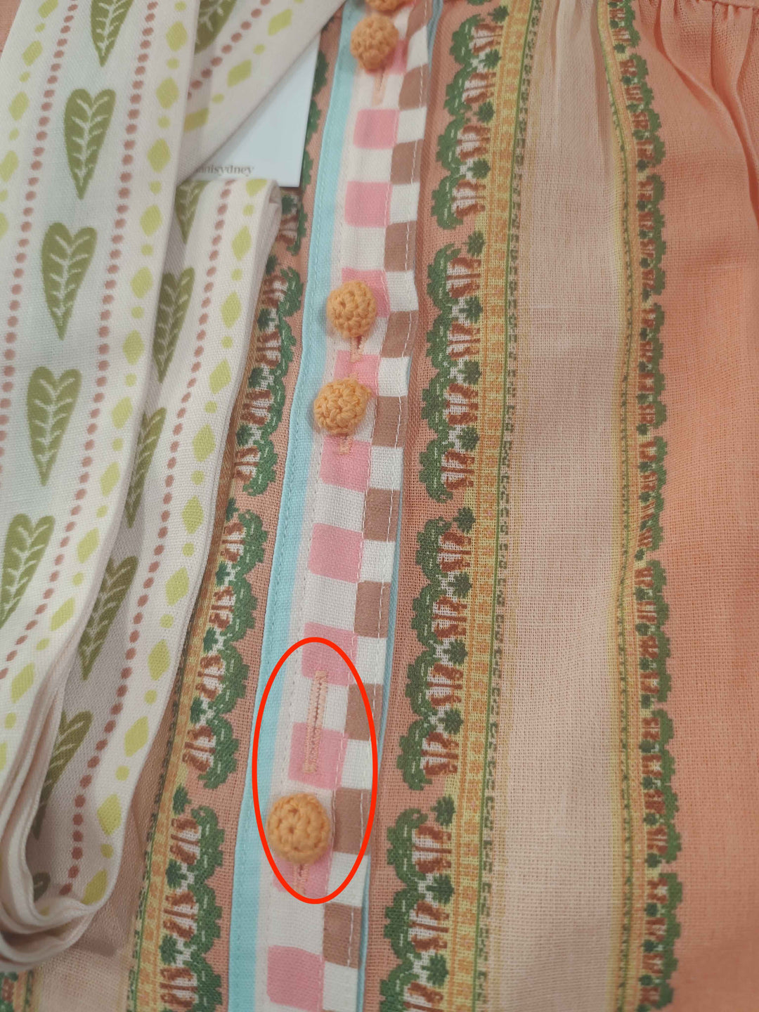 Palm Belted Midi Dress  - Melon Seconds