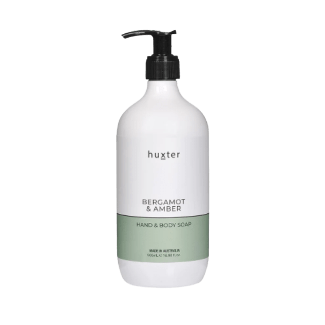 Hand & Body Soap - Bergamot & Amber