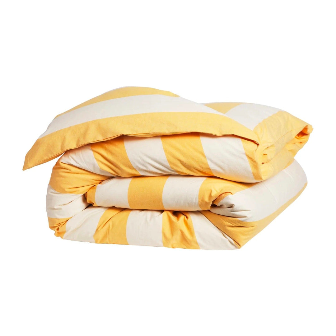 Sage x Clare Bruno Cotton Quilt Cover (Marigold)