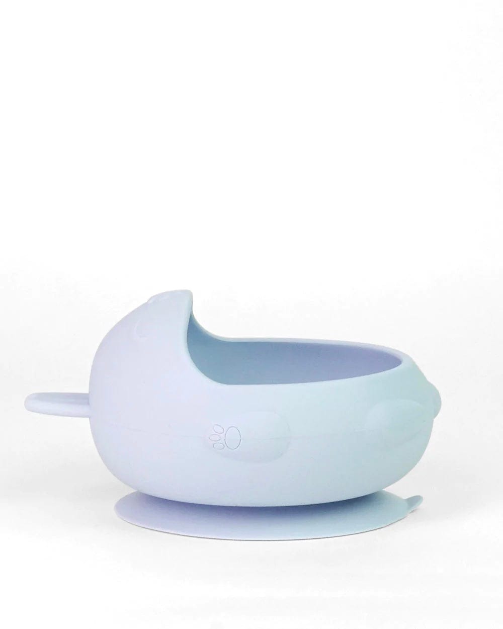 Bunny Silicone Suction Bowl w/ Cutlery (Duck Egg)
